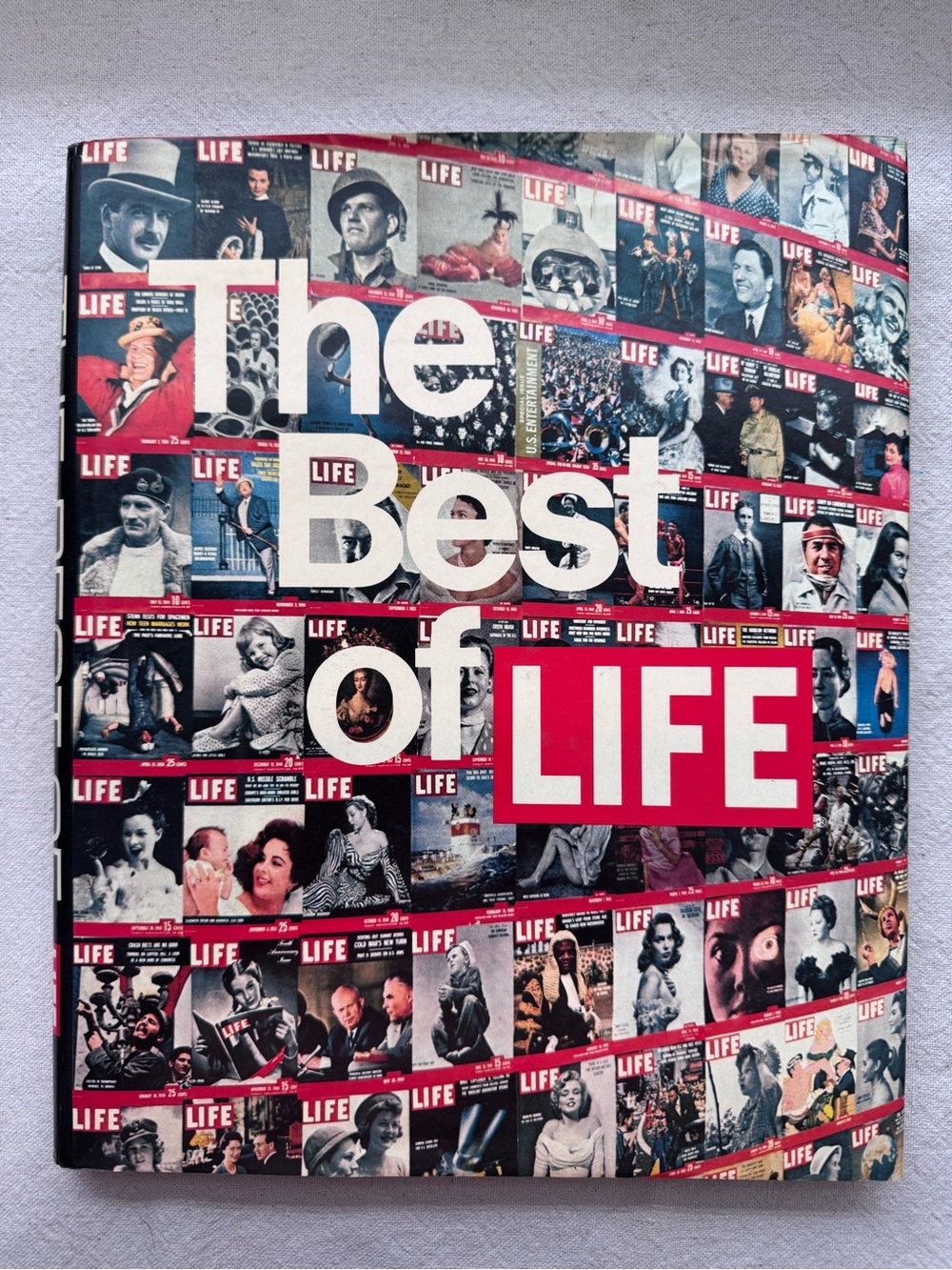 Vintage Hardcover Photo Book; The Best of Life
